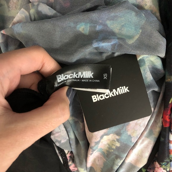 NWT BlackMilk Take My Money Wrap Midaxi Dress *LIMITED* - Picture 8 of 8